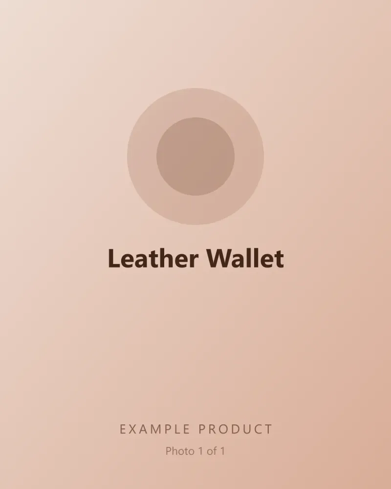 Example Leather Wallet