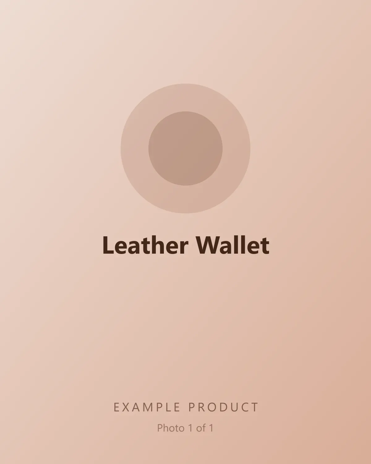 Example Leather Wallet