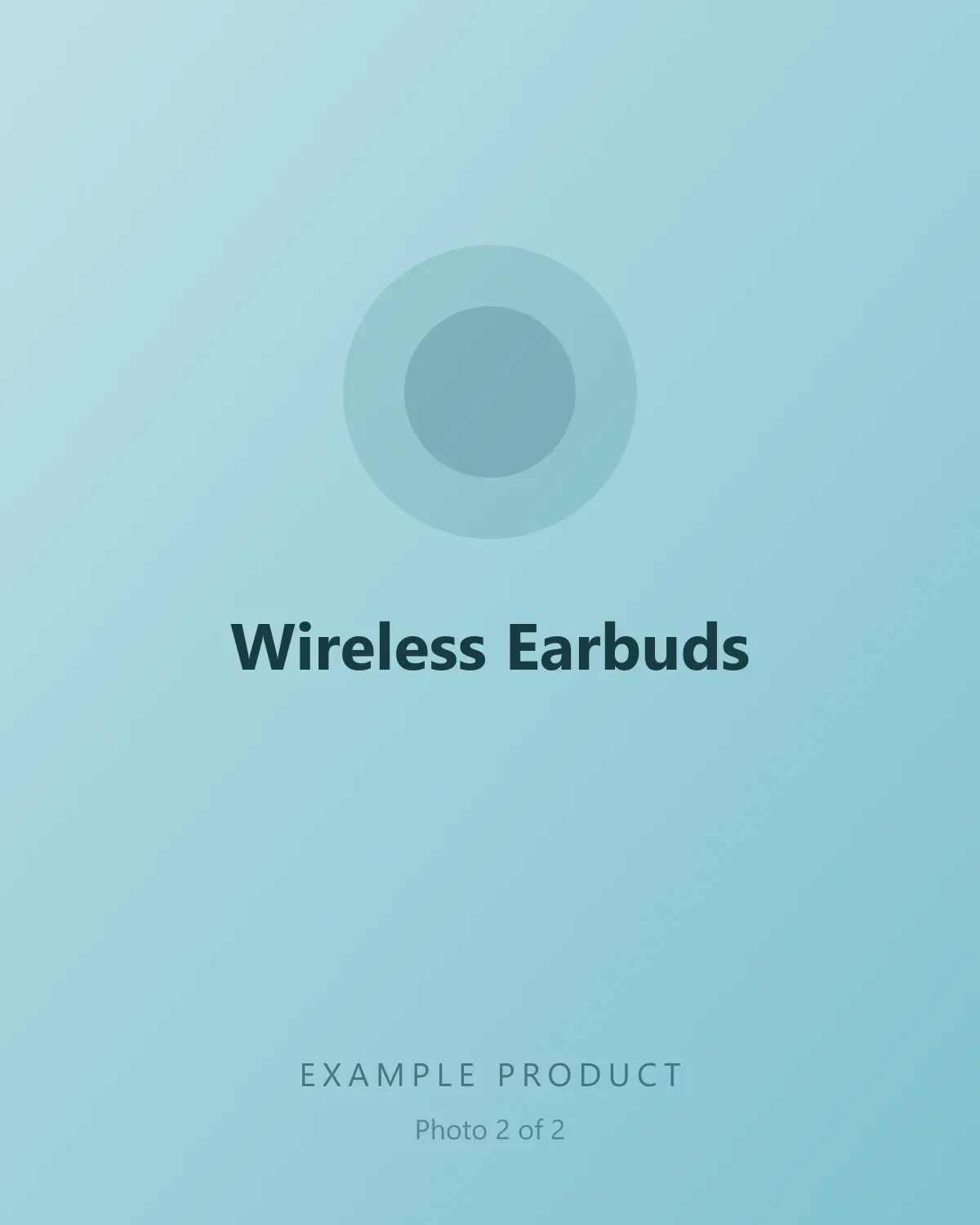 Example Wireless Earbuds, photo 2 of 2